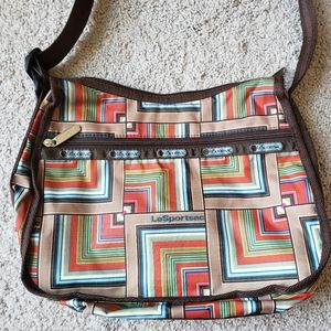 LeSportsac Geometric Shoulder/Crossbody Bag